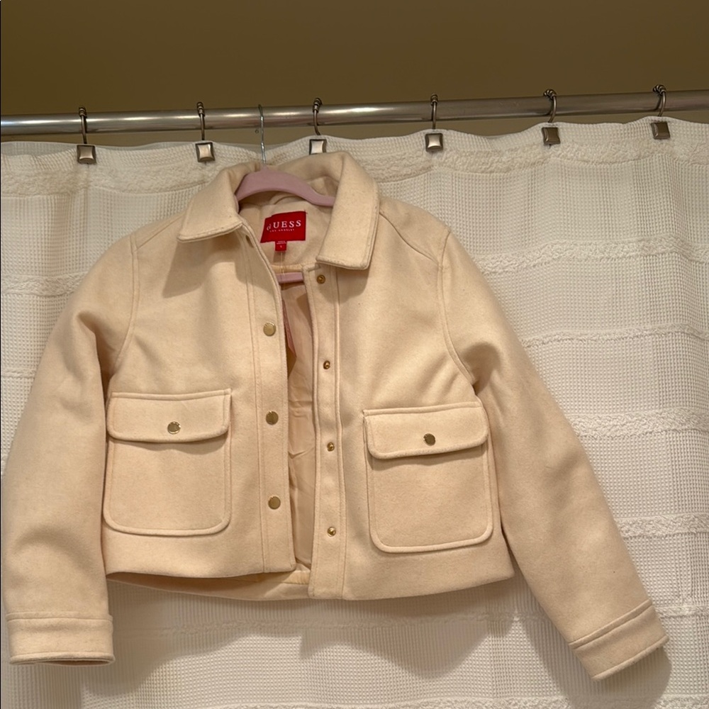 GUESS Kids Cream Jacket